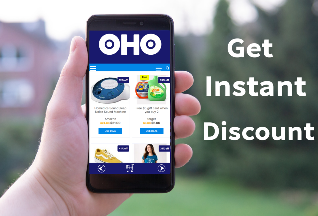 ohocart-get-instant discount on every brand oho app